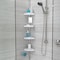Better Living HiRISE 108 in. H X 8 in. W X 10.63 in. L White Tension Shower Caddy 70054 - alternate 4